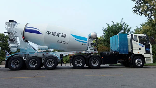 混凝土搅拌运输车如何实现准确配料？